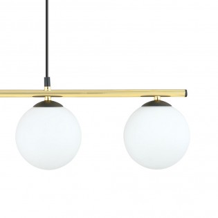 Lámpara colgante Etisa Negro (4 luces)