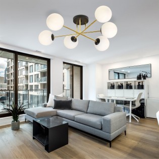 Plafón de techo Mendra Opal...