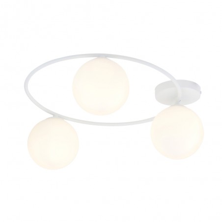 Plafón de techo Sotelo II Opal (3 luces)