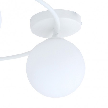 Plafón de techo Sotelo II Opal (3 luces)