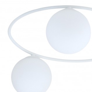 Plafón de techo Sotelo II Opal (3 luces)