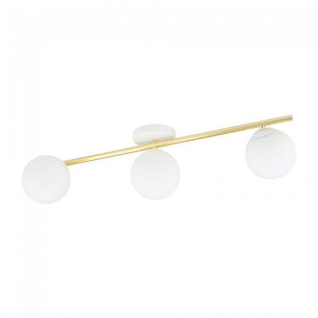 Regleta de techo Dadora II Opal (3 luces)
