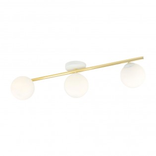 Regleta de techo Dadora II Opal (3 luces)