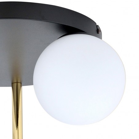 Plafón de techo Telpa Opal (3 luces)