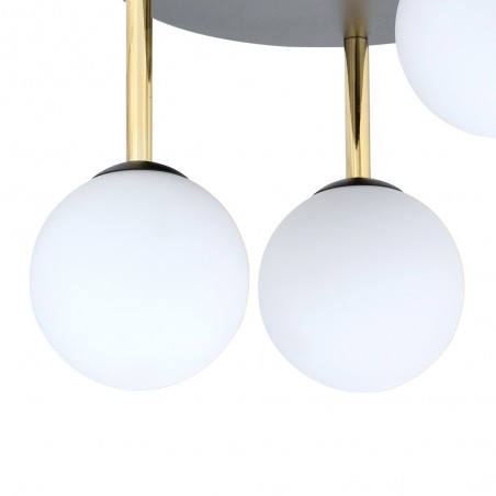 Plafón de techo Telpa Opal (3 luces)