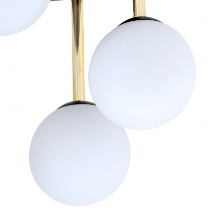 Plafón de techo Telpa Opal (4 luces)