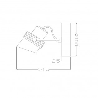 Foco orientable Tundran