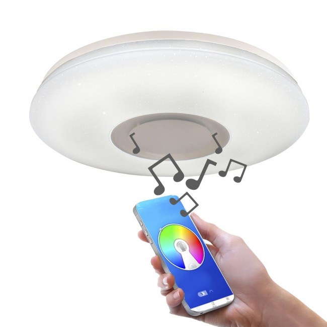 Plafón de techo LED RGB con altavoz Fanlo (52W)