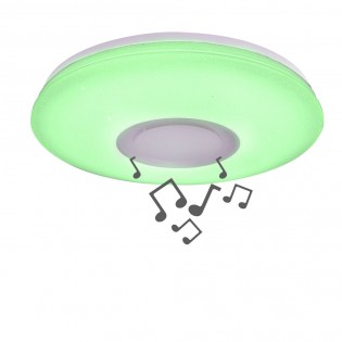 Plafón de techo LED RGB con altavoz Fanlo (52W)