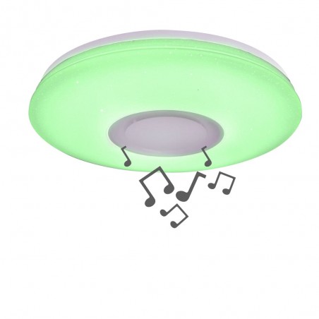 Plafón de techo LED RGB con altavoz Fanlo (52W)