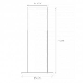 Baliza de exterior Fedor