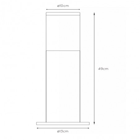 Baliza de exterior Fedor