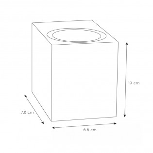 Aplique de pared de exterior Zaro