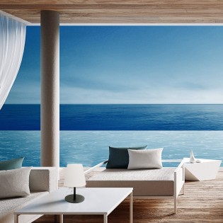 Lámpara de mesa de exterior...