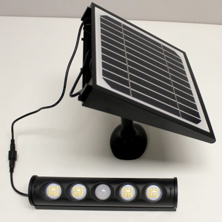 Foco exterior LED solar con sensor de movimiento Mix (8W)