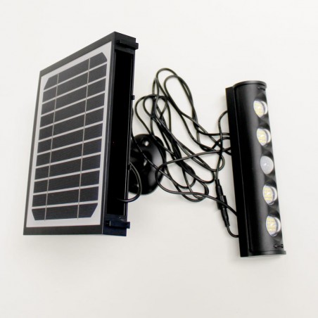 Foco exterior LED solar con sensor de movimiento Mix (8W)