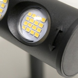 Foco exterior LED solar con sensor de movimiento Mix (8W)