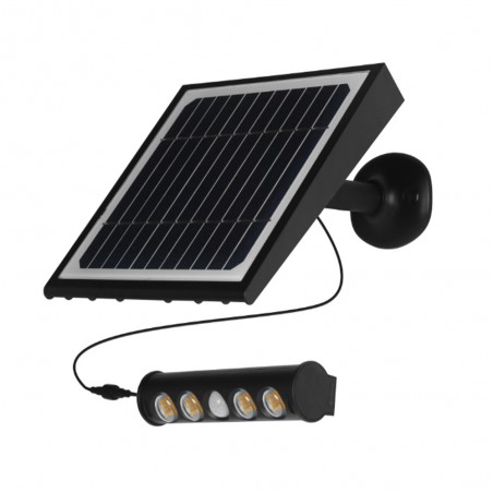 Foco exterior LED solar con sensor de movimiento Mix (8W)