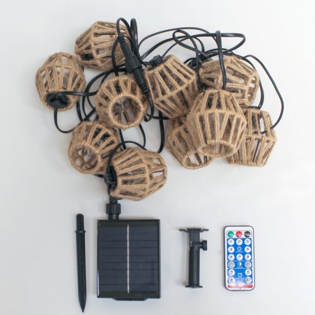 Guirnalda de exterior LED solar Etna (5W)