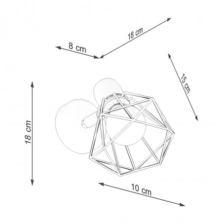 Aplique de pared Artemis