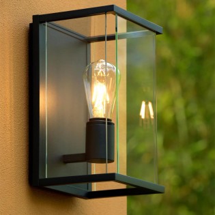 Aplique de pared de exterior Claire Antracita