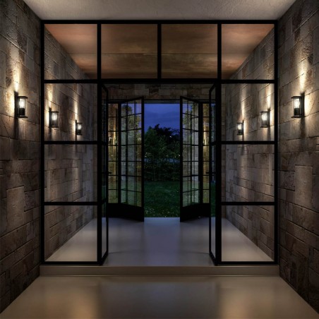 Aplique de pared de exterior Claire Mini