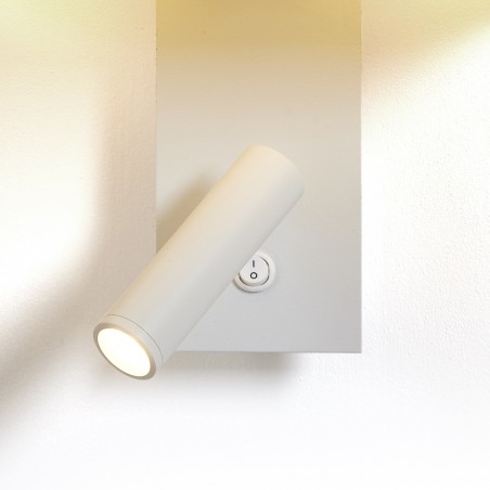 Aplique con lector LED Corba Encintada Algodón (3W)