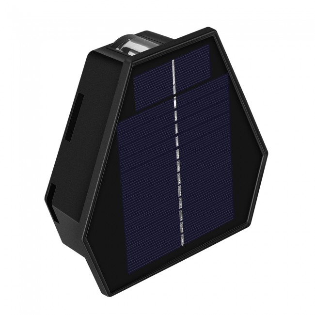 Aplique de exterior solar LED Zafiro