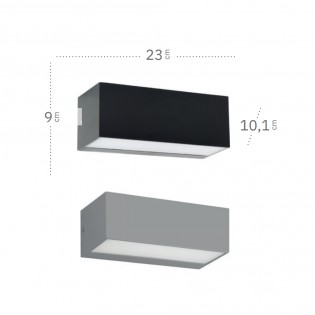 Aplique de pared exterior Masala