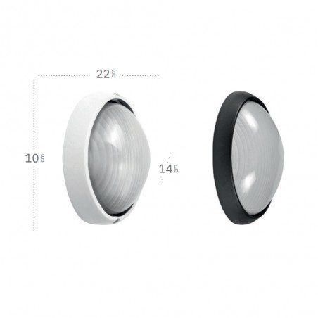 Aplique de pared exterior Vega