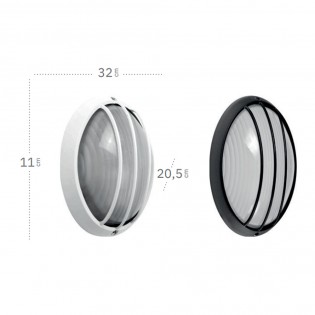 Aplique de pared exterior Aquila II