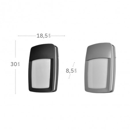 Aplique de pared exterior Altair