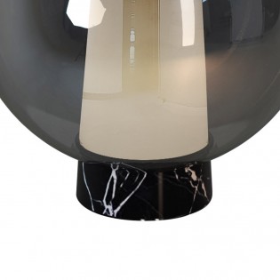 Lámpara de sobremesa Nora Mármol Negro