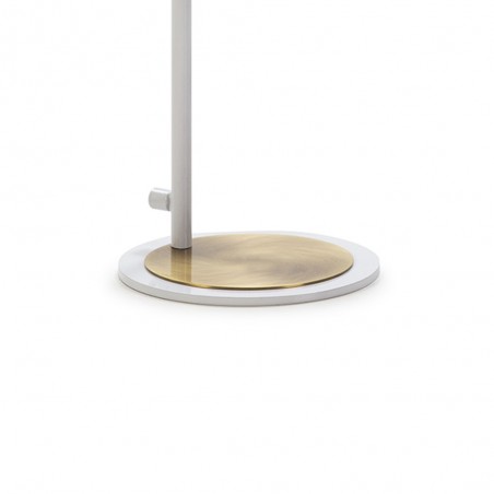 Lámpara de mesa Moteo Blanco-Oro