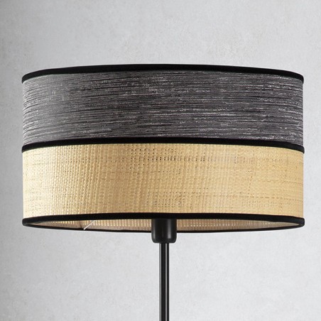 Lámpara de pie Simbasi Negro