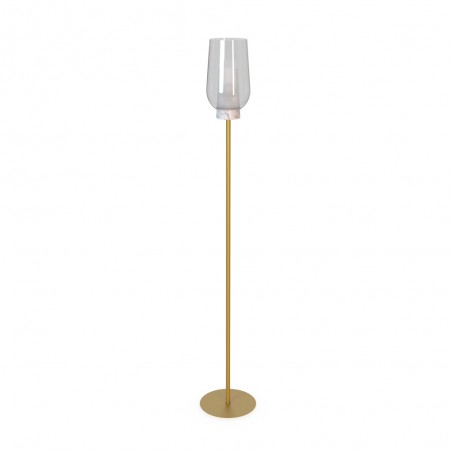 Lámpara de pie Nora Mármol Blanco