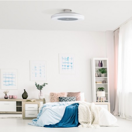 Ventilador LED Bastian CCT Dimmable (48W)