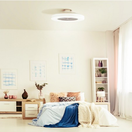 Ventilador LED Bastian CCT Dimmable (48W)