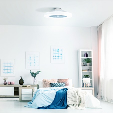 Ventilador LED Bastian CCT Dimmable (48W)