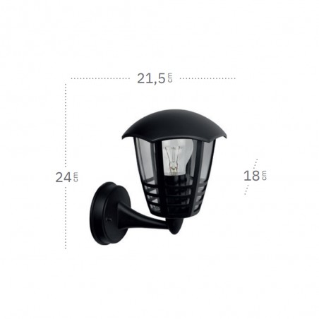 Aplique de pared exterior Alnilan