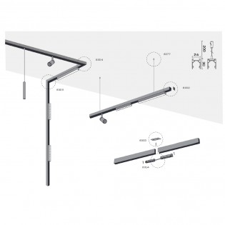 Pletina conector carril magnético Magneto