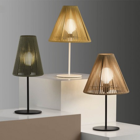 Lámpara de mesa Cerlina Alga 20