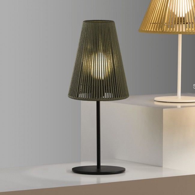 Lámpara de mesa Cerlina Alga 20