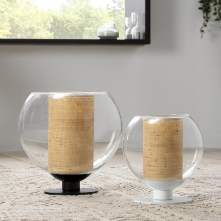 Lámpara de mesa Bola Rafia 25