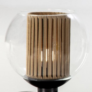 Lámpara de mesa Bola Cuerda Oro 25