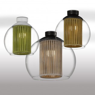 Plafón de techo Bola Cuerda...