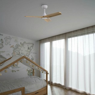 Ventilador de techo Heywood S Blanco