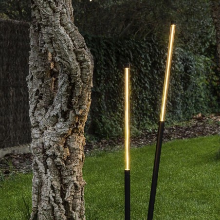 Baliza estaca de exterior LED Bambou II (8W)
