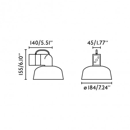 Aplique de pared Tatawin