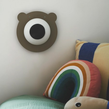 Aplique de pared infantil Bruna Bear